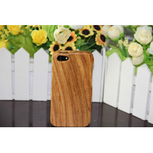 China Factory Supplier Wood Cover Case for iPhone with Wax Oil Technology